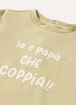Blukids T-shirt in cotone stretch neonato- T-shirt