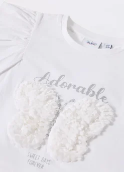 Blukids T-shirt in cotone stretch bambina- T-shirt
