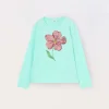 Blukids T-shirt in jersey di cotone stretch bambina- T-shirt