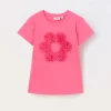 Blukids T-shirt in jersey di cotone stretch bambina- T-shirt