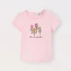 Blukids T-shirt in jersey di cotone stretch neonata- T-shirt