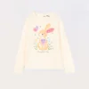 Blukids T-shirt in jersey di cotone stretch bambina- T-shirt