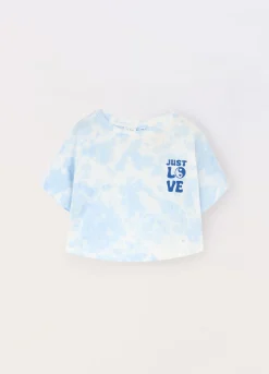 Blukids T-shirt in jersey di cotone stretch ragazza- T-shirt