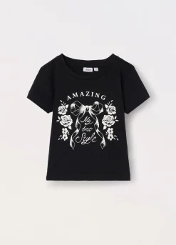 Blukids T-shirt in jersey di cotone stretch ragazza- T-shirt