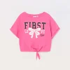 Blukids T-shirt in jersey di cotone stretch ragazza- T-shirt