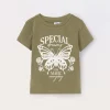Blukids T-shirt in jersey di cotone stretch ragazza- T-shirt