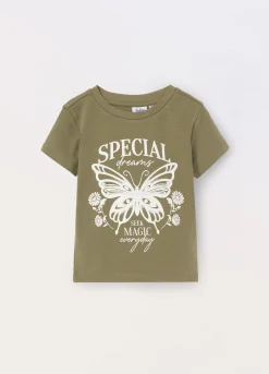 Blukids T-shirt in jersey di cotone stretch ragazza- T-shirt