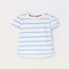 Blukids T-shirt in jersey di cotone stretch neonata- T-shirt