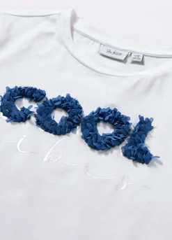 Blukids T-shirt in jersey di cotone stretch ragazza- T-shirt