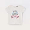 Blukids T-shirt in jersey di puro cotone neonata- T-shirt