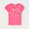 Blukids T-shirt in jersey di puro cotone bambina- T-shirt