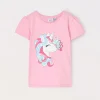 Blukids T-shirt in jersey di puro cotone bambina- T-shirt