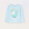 Blukids T-shirt in jersey di puro cotone bambina- T-shirt