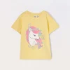 Blukids T-shirt in jersey di puro cotone bambina- T-shirt