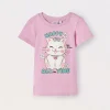 Blukids T-shirt in jersey di puro cotone bambina- T-shirt