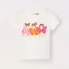 Blukids T-shirt in jersey di puro cotone bambina- T-shirt