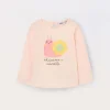 Blukids T-shirt in jersey di puro cotone neonata- T-shirt