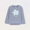 Blukids T-shirt in jersey di puro cotone bambina- T-shirt