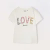 Blukids T-shirt in jersey di puro cotone bambina- T-shirt