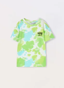 Blukids T-shirt in jersey di puro cotone bambino-Bambino T-shirt