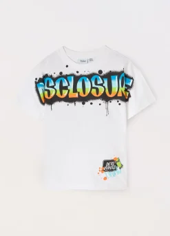 Blukids T-shirt in jersey di puro cotone bambino-Bambino T-shirt
