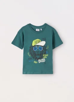 Blukids T-shirt in jersey di puro cotone bambino-Bambino T-shirt