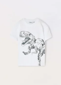 Blukids T-shirt in jersey di puro cotone bambino-Bambino T-shirt