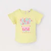 Blukids T-shirt in jersey di puro cotone neonata- T-shirt