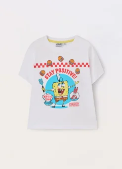 Blukids T-shirt in jersey di puro cotone bambino-Bambino T-shirt