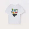 Blukids T-shirt in jersey di puro cotone bambino-Bambino T-shirt