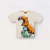 Blukids T-shirt in jersey di puro cotone bambino-Bambino T-shirt