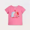 Blukids T-shirt in jersey di puro cotone neonata- T-shirt