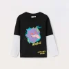 Blukids T-shirt in jersey di puro cotone bambino-Bambino T-shirt