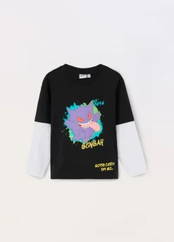 Blukids T-shirt in jersey di puro cotone bambino-Bambino T-shirt