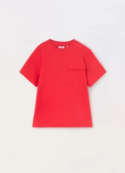 Blukids T-shirt in jersey di puro cotone bambino-Bambino T-shirt