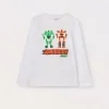 Blukids T-shirt in jersey di puro cotone bambino-Bambino T-shirt
