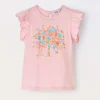 Blukids T-shirt in jersey di puro cotone neonata- T-shirt