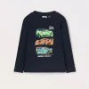 Blukids T-shirt in jersey di puro cotone bambino-Bambino T-shirt