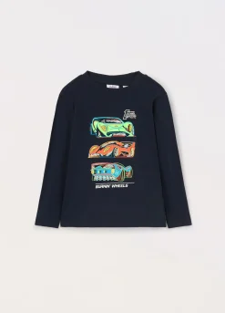 Blukids T-shirt in jersey di puro cotone bambino-Bambino T-shirt