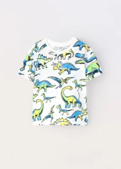Blukids T-shirt in jersey di puro cotone bambino-Bambino T-shirt
