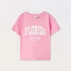 Blukids T-shirt in jersey di puro cotone ragazza- T-shirt