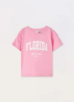 Blukids T-shirt in jersey di puro cotone ragazza- T-shirt