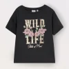 Blukids T-shirt in jersey di puro cotone ragazza- T-shirt