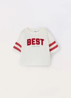 Blukids T-shirt in jersey di puro cotone ragazza- T-shirt