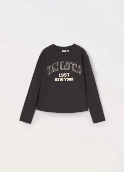 Blukids T-shirt in jersey di puro cotone ragazza- T-shirt