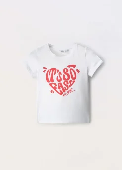 Blukids T-shirt in jersey di puro cotone ragazza- T-shirt