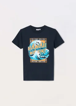 Blukids T-shirt in jersey di puro cotone ragazzo- T-shirt
