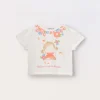 Blukids T-shirt in jersey di puro cotone neonata- T-shirt