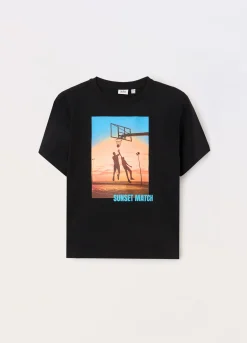 Blukids T-shirt in jersey di puro cotone ragazzo- T-shirt