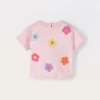 Blukids T-shirt in jersey di puro cotone neonata- T-shirt